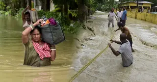 ভারতে বন্যা-বর্ষণের তাণ্ডব, আসামে মৃত বেড়ে ৬২